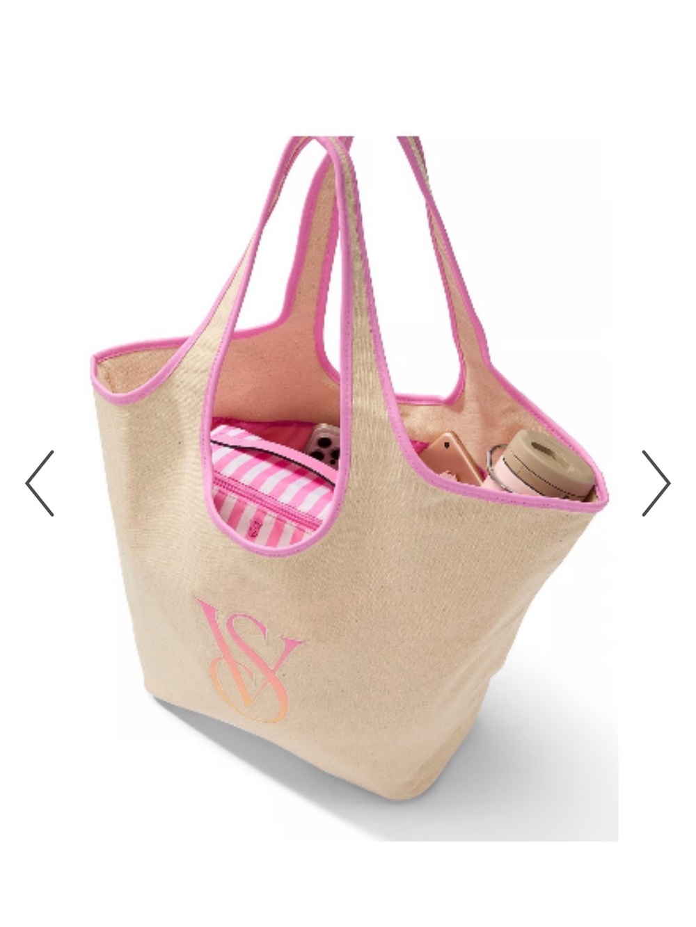 Victoria's Secret Ombré Monogram Logo Tote Bag, new for Spring 2026